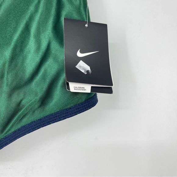 Nike Men’s Poly Mesh Drag Brief Swim Suit – Green/Blue – Size 28 (NWT) - Picture 11 of 11